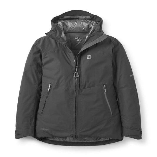 Rab Khroma Diffract Jacket mujer Black, frontal