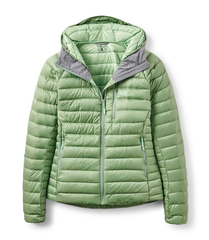 📦 Preventa Mountain Group: Rab Microlight Alpine Hoody Mujer – Chaqueta de plumón técnica | AW26