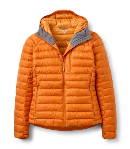 📦 Preventa Mountain Group: Rab Microlight Alpine Hoody Mujer – Chaqueta de plumón técnica | AW26