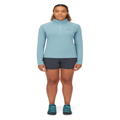 Rab Force Tee Wmns – T-shirt technique léger Dryflo™ Air pour la montagne et les activités intenses