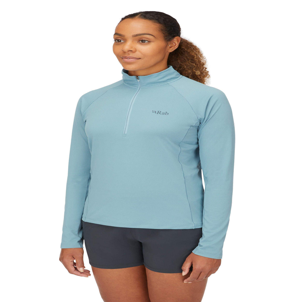 Rab Force Tee Wmns – T-shirt technique léger Dryflo™ Air pour la montagne et les activités intenses