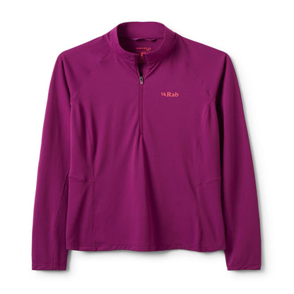 Rab Force Tee Wmns – T-shirt technique léger Dryflo™ Air pour la montagne et les activités intenses
