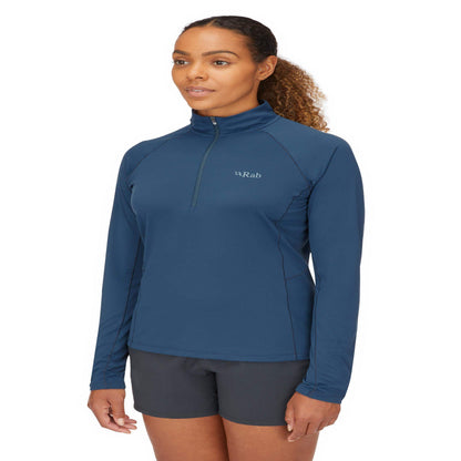 Rab Force Tee Wmns – T-shirt technique léger Dryflo™ Air pour la montagne et les activités intenses