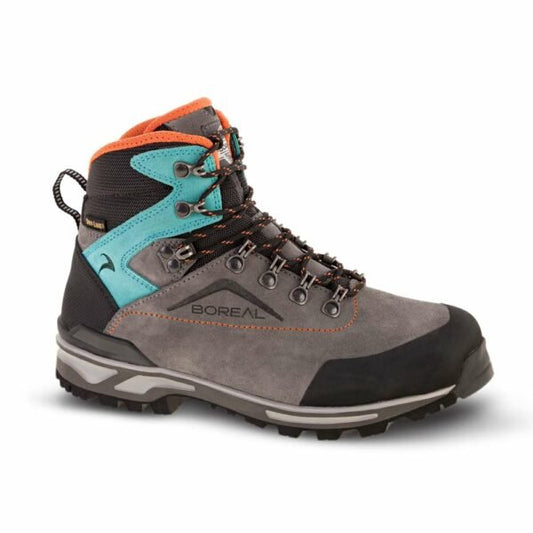 Boreal Turkana | Bota impermeable de trekking mujer | Gris/Azul - Botas de montaña