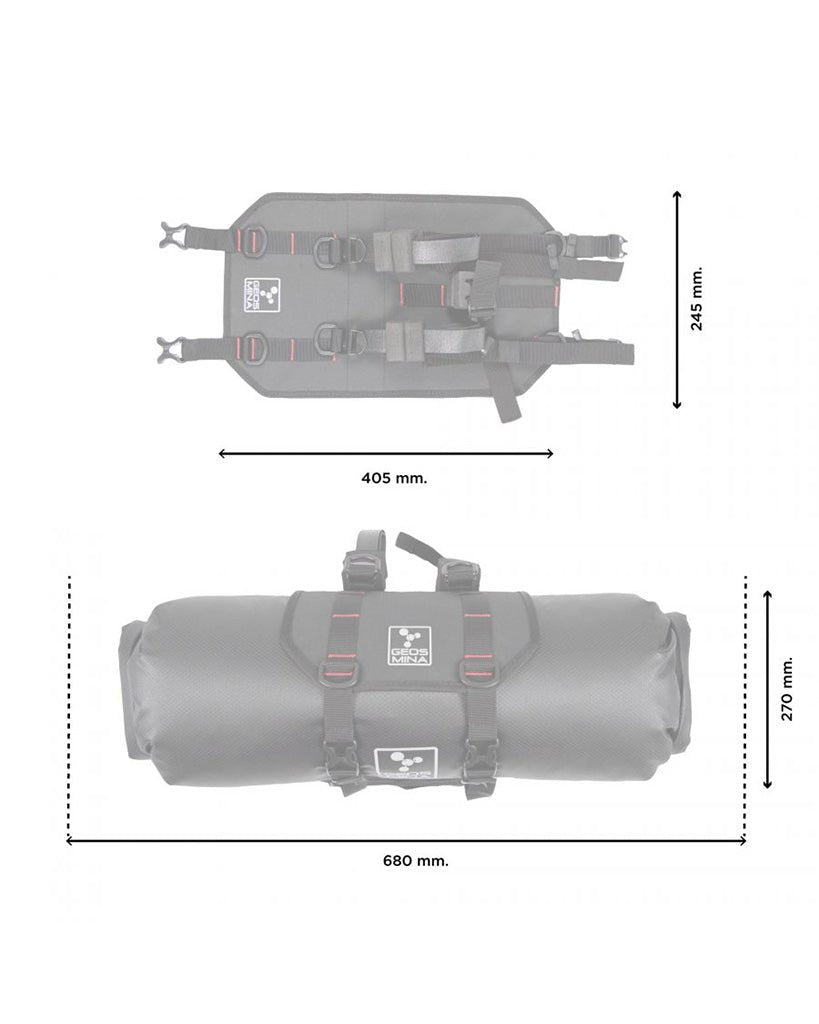 Geosmina - Bolsa de Manillar Harness Roll Bag 2023 - 
