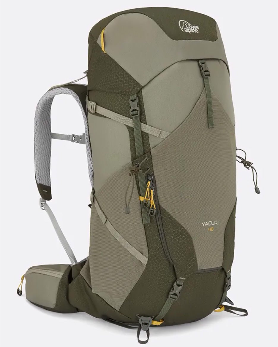 Lowe Alpine Yacuri - Mochila de Expedición de 38, 48, 55 y 65L - Mochilas