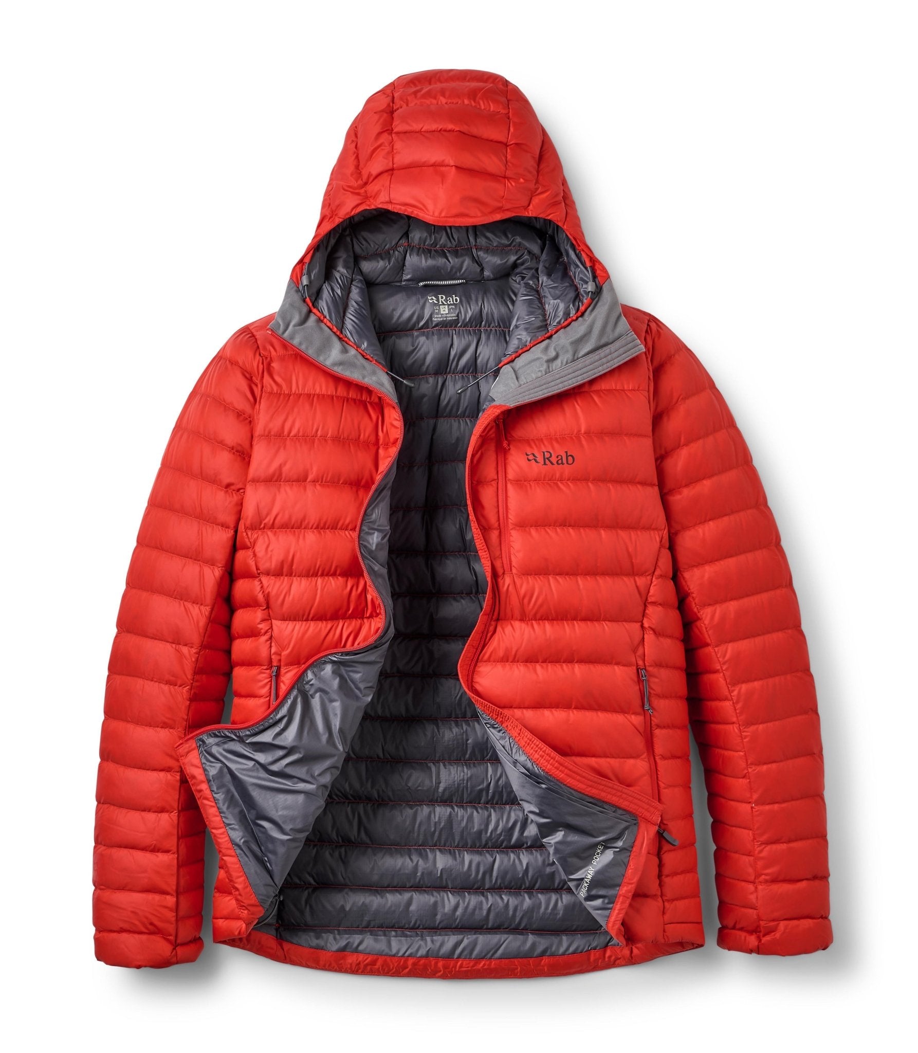 📦 Preventa Mountain Group: Rab Microlight Alpine Hoody – Chaqueta de plumón técnica 700FP - Chaquetas de pluma