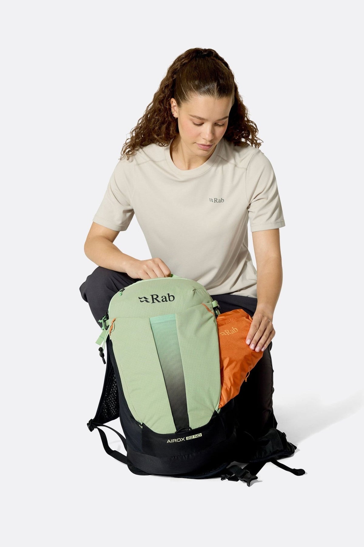 Rab Airox 22 ND | Mochila ventilada de mujer para senderismo y montaña - Mochilas
