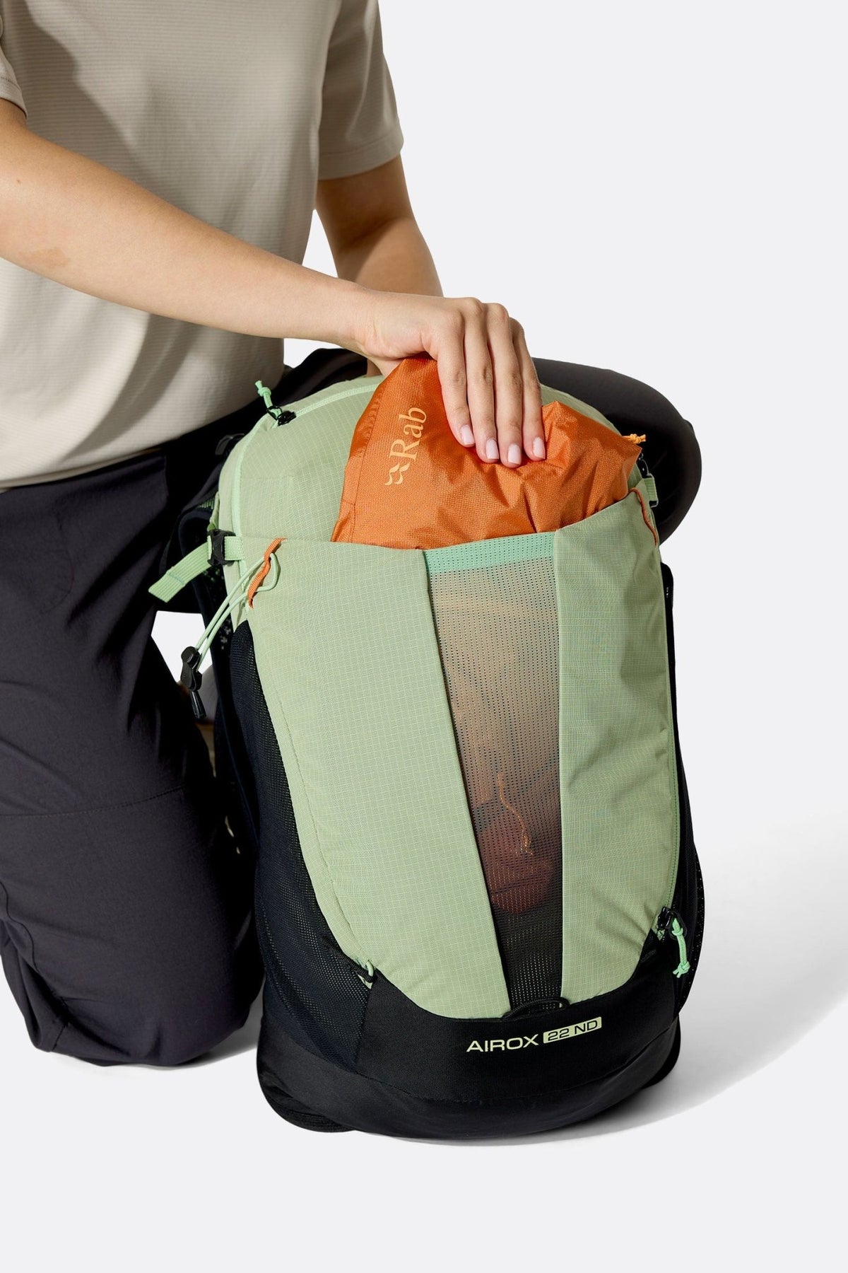 Rab Airox 22 ND | Mochila ventilada de mujer para senderismo y montaña - Mochilas