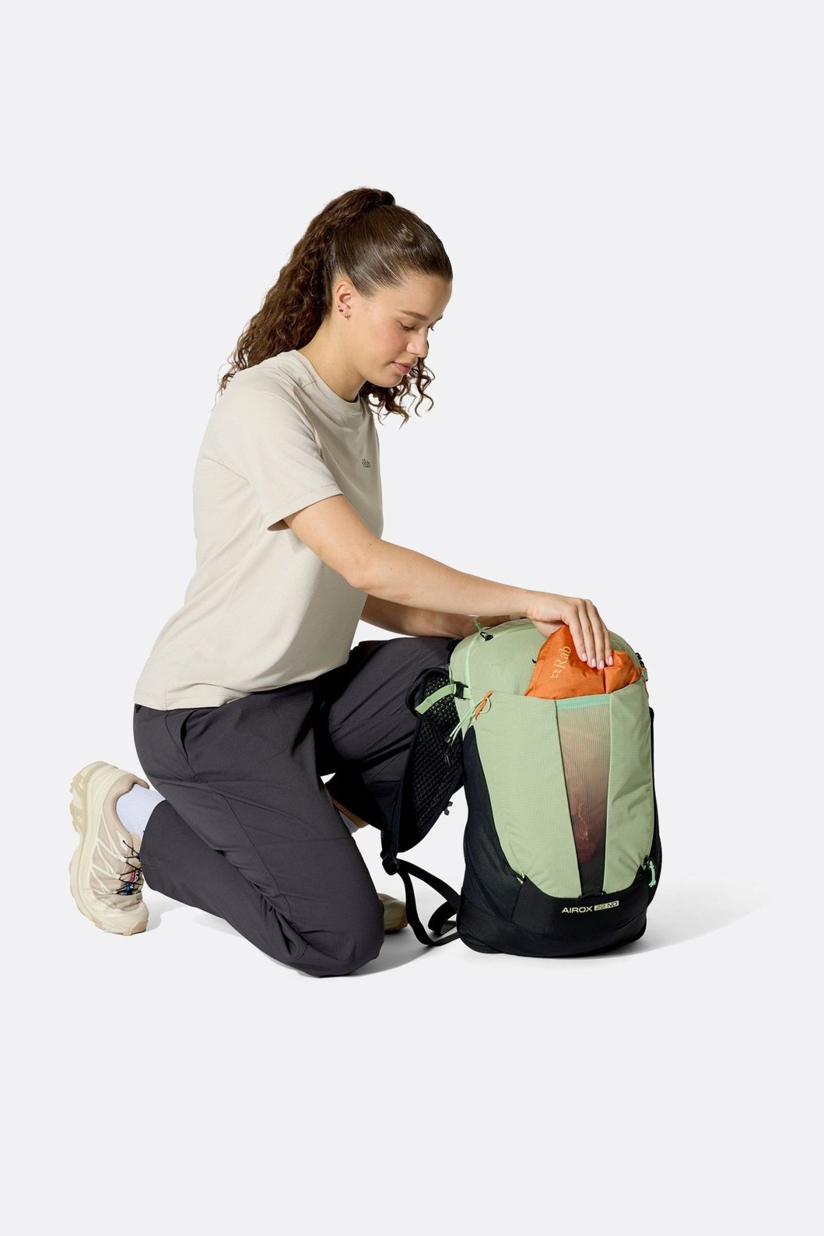 Rab Airox 22 ND | Mochila ventilada de mujer para senderismo y montaña - Mochilas