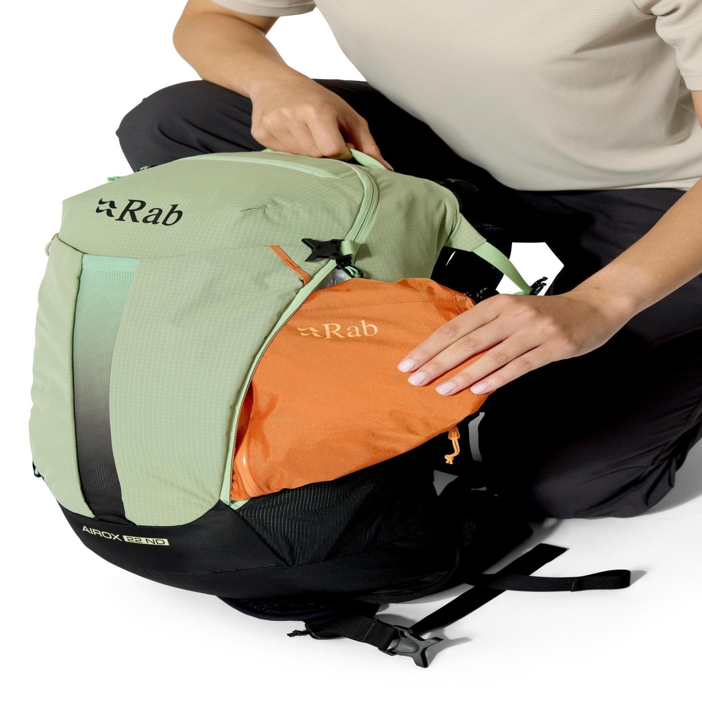 Rab Airox 22 ND | Mochila ventilada de mujer para senderismo y montaña - 