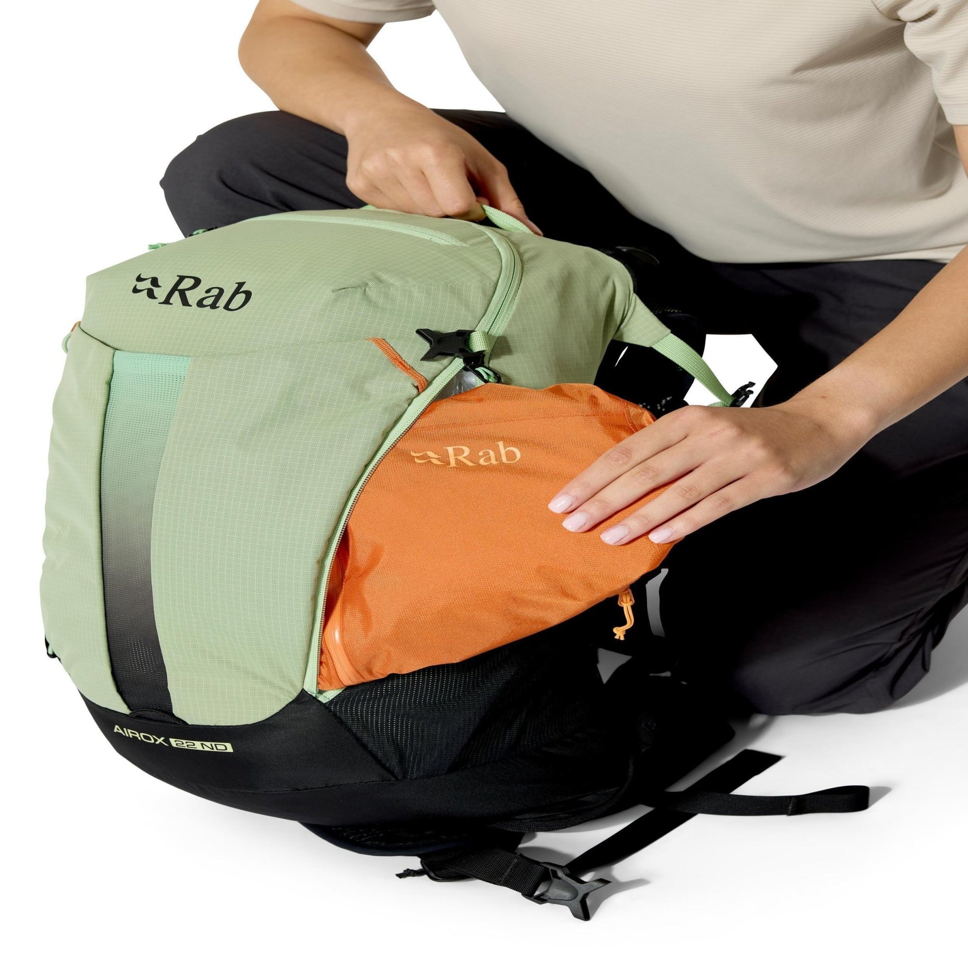 Rab Airox 22 ND | Mochila ventilada de mujer para senderismo y montaña - 