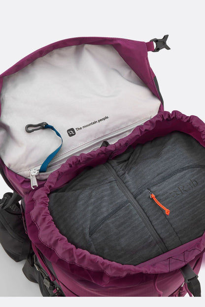Rab Airox 28 ND | Mochila ventilada de mujer para senderismo y travesías ligeras - Mochilas