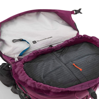 Rab Airox 28 ND | Mochila ventilada de mujer para senderismo y travesías ligeras - 