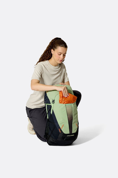 Rab Airox 28 ND | Mochila ventilada de mujer para senderismo y travesías ligeras - Mochilas