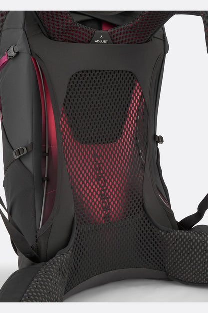 Rab Airox 34 ND | Mochila ventilada de mujer para travesías y montaña - Mochilas