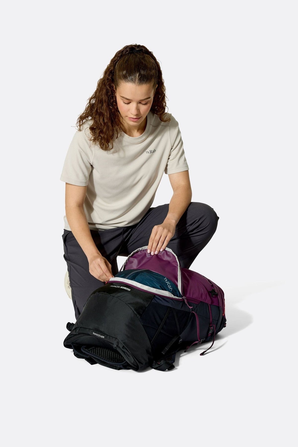 Rab Airox 34 ND | Mochila ventilada de mujer para travesías y montaña - Mochilas