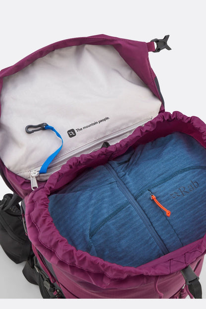 Rab Airox 34 ND | Mochila ventilada de mujer para travesías y montaña - Mochilas