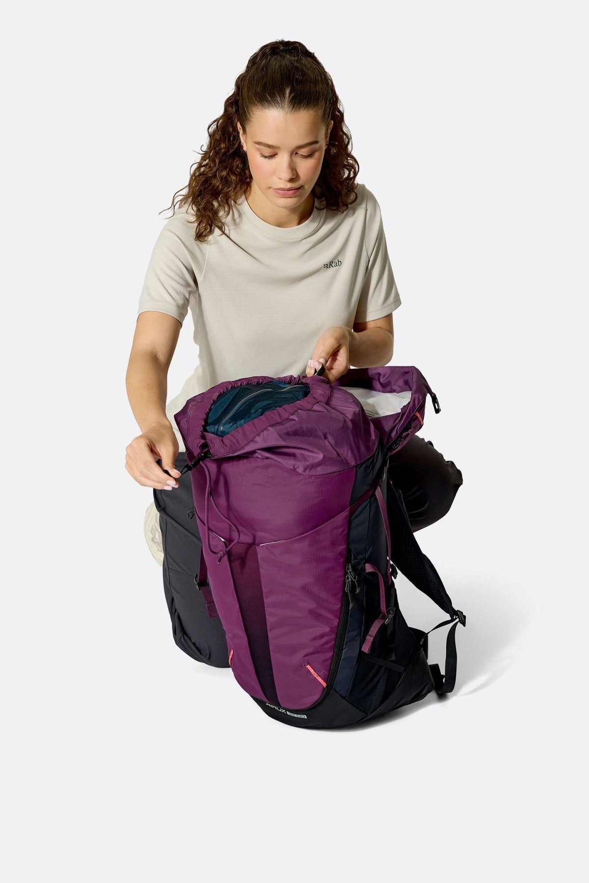 Rab Airox 34 ND | Mochila ventilada de mujer para travesías y montaña - Mochilas