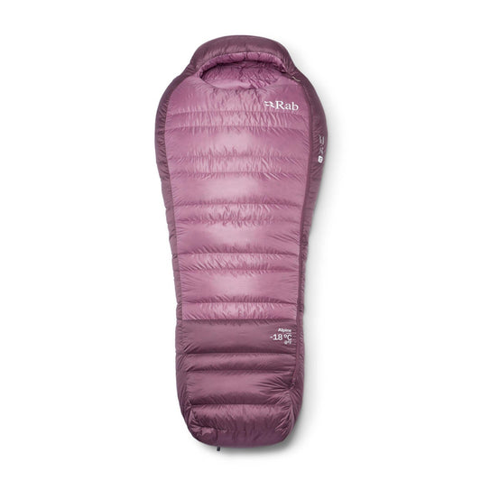 Rab Alpine Down Sleeping Bag - 18°C Wmns | Saco de pluma para montaña invernal mujer - 