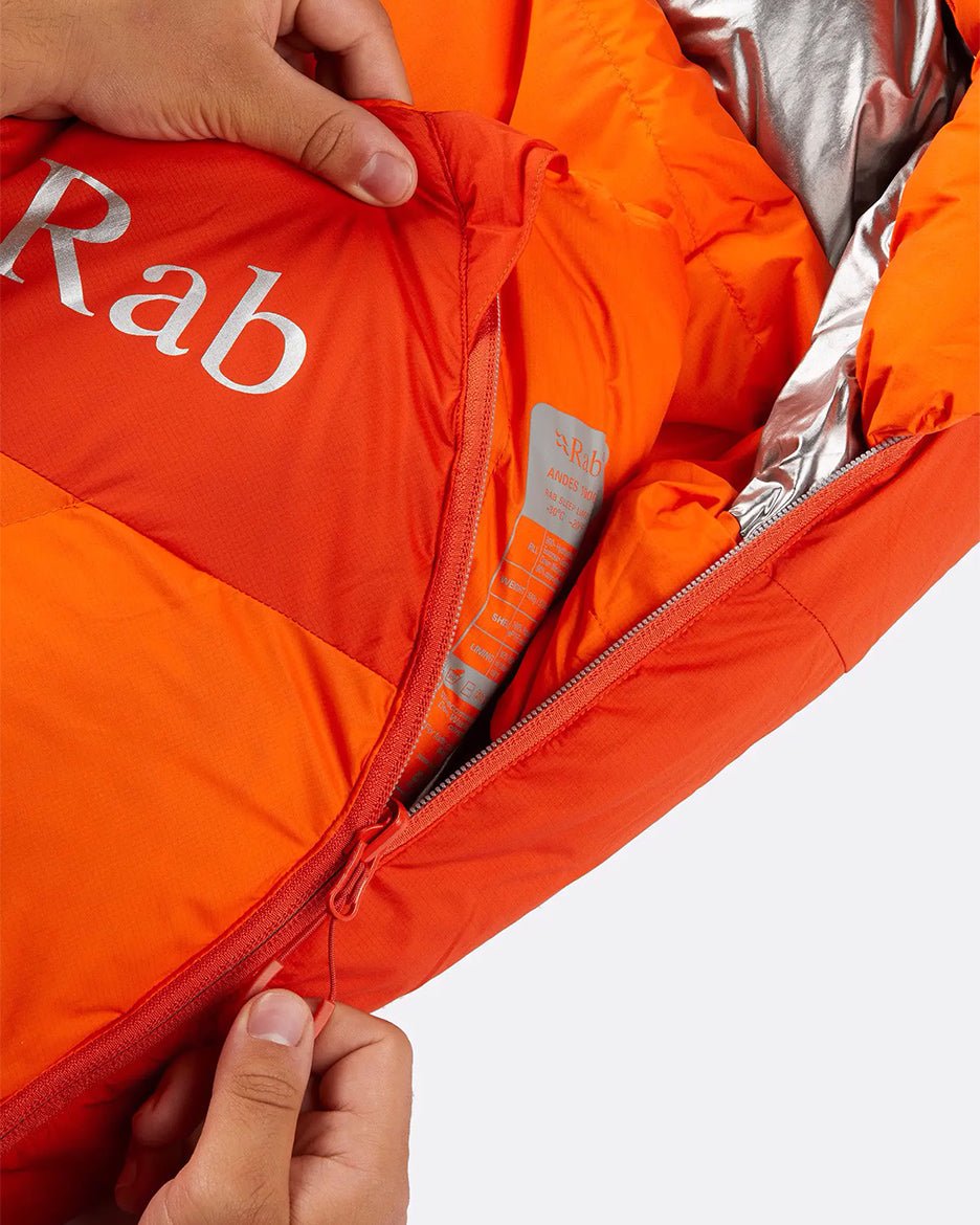 Rab Andes Infinium 1000 ( - 28ºC, 1590gr) - Sacos de Dormir