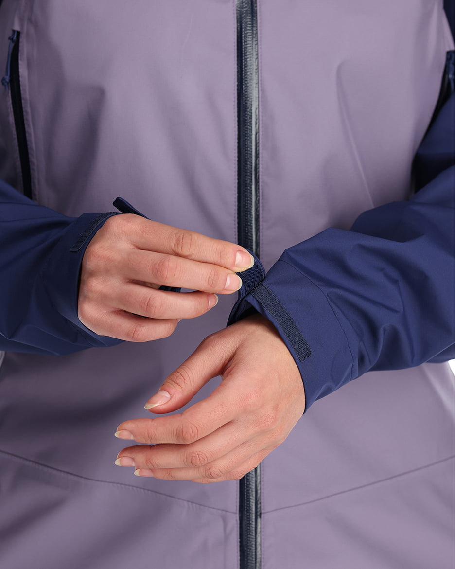 Rab Arc Eco Jacket W'S - Impermeable de Pertex Shield Revolve Reciclado y 20.000 HH - Impermeables