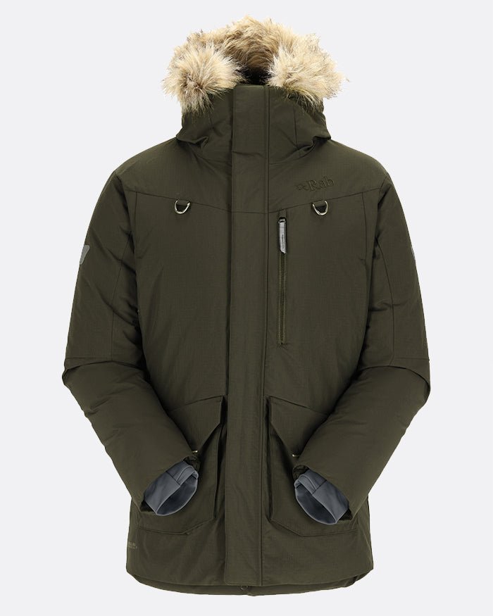 Rab Arctus Parka - Parka impermeable con 500gr de plumón - 40% - Parkas