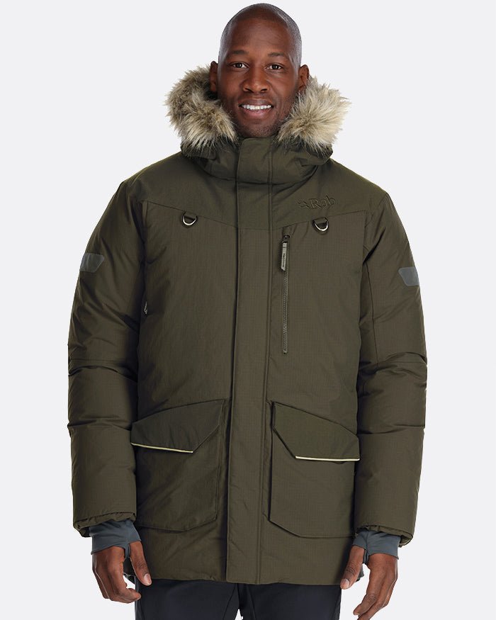 Rab Arctus Parka - Parka impermeable con 500gr de plumón - 40% - Parkas