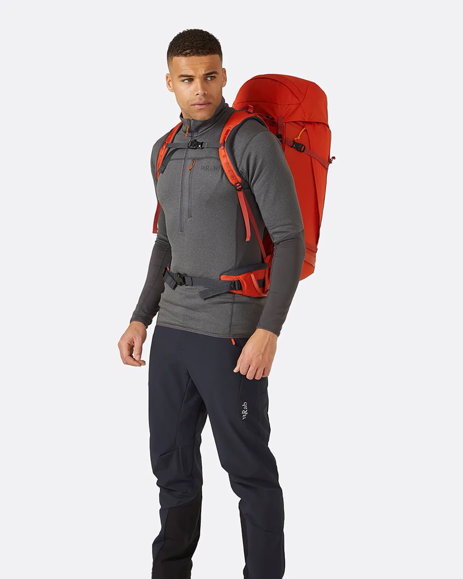 Rab Ascendor - De 28L, 35+5L o 45+5L - Mochila de Alpinismo - Mochilas