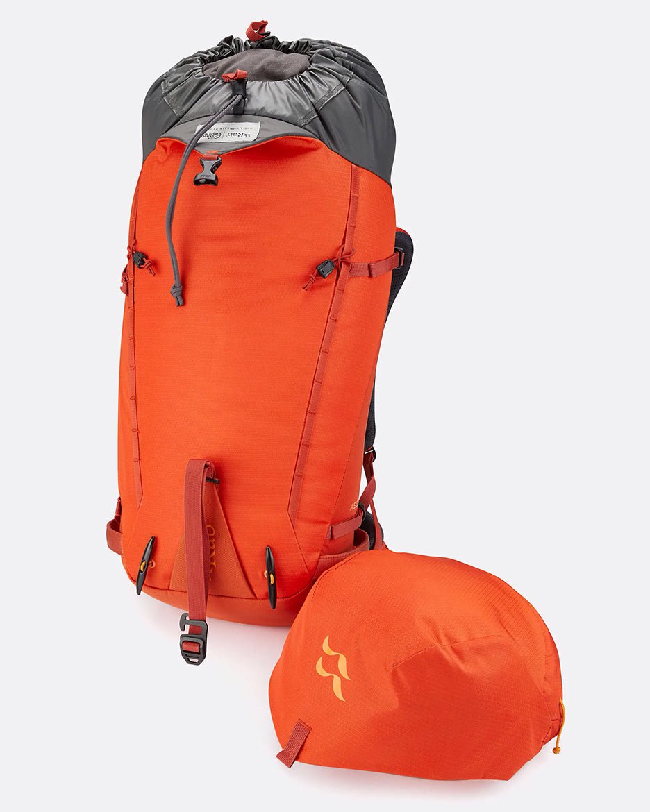 Rab Ascendor - De 28L, 35+5L o 45+5L - Mochila de Alpinismo - Mochilas