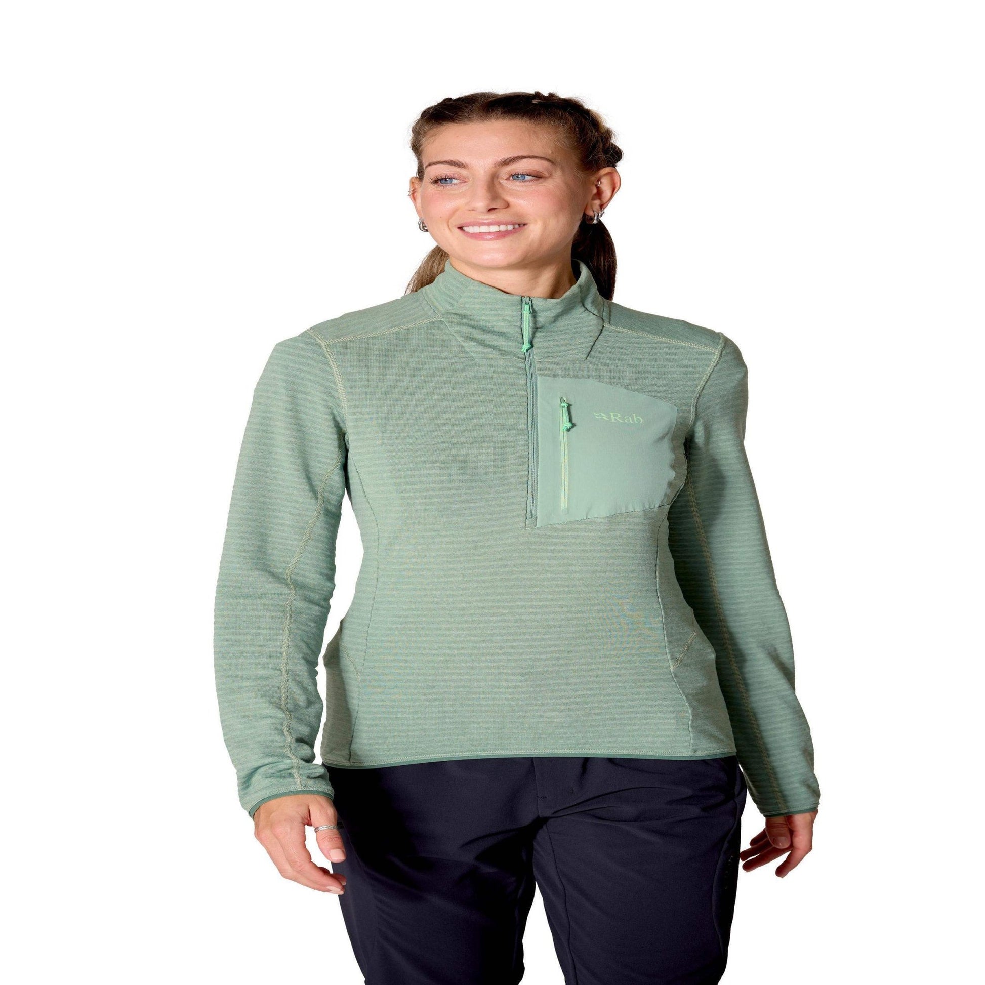 Rab Ascendor Light Pull - On Wmns – Forro Polar Ligero para Alpinismo y Escalada - Capa