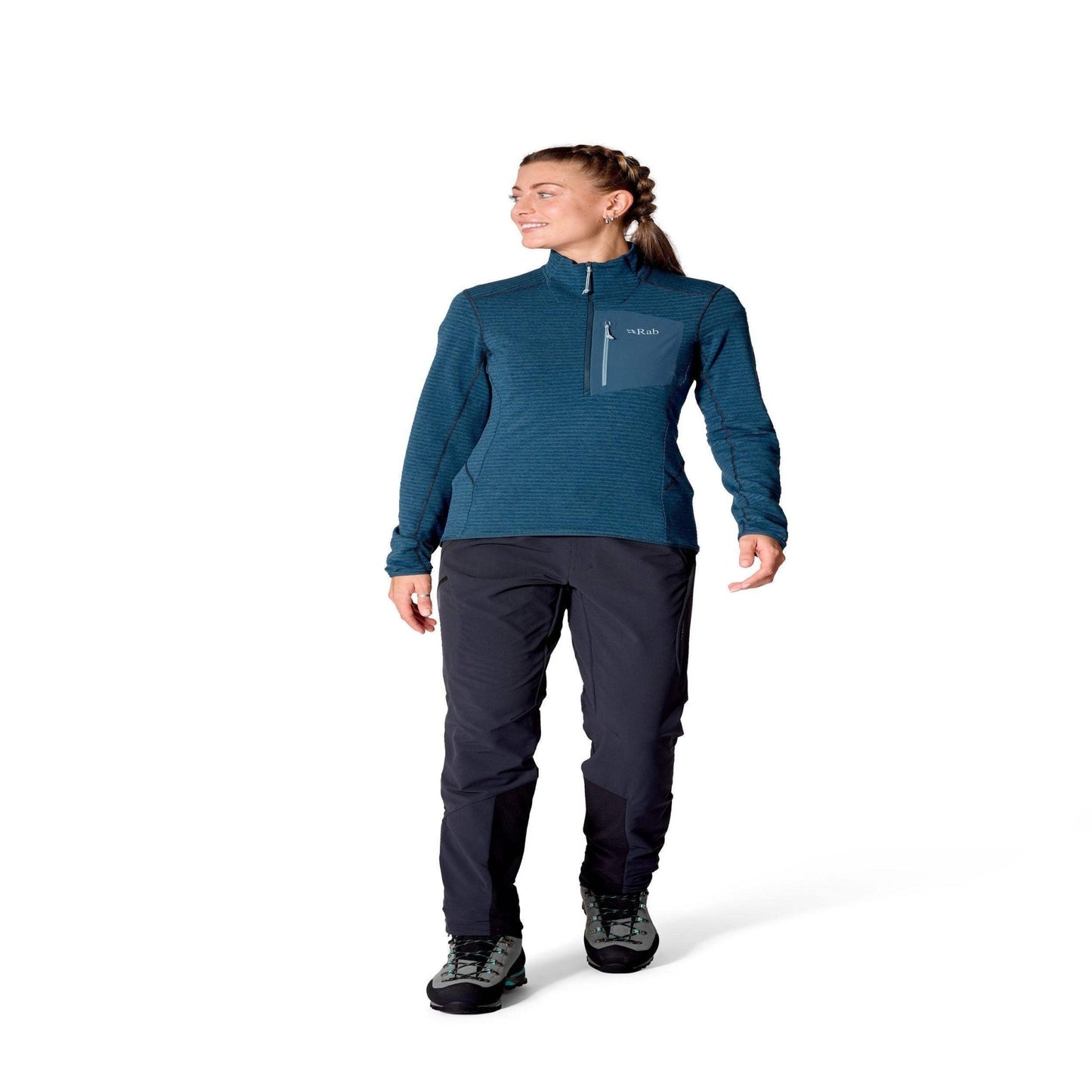 Rab Ascendor Light Pull - On Wmns – Forro Polar Ligero para Alpinismo y Escalada - Capa