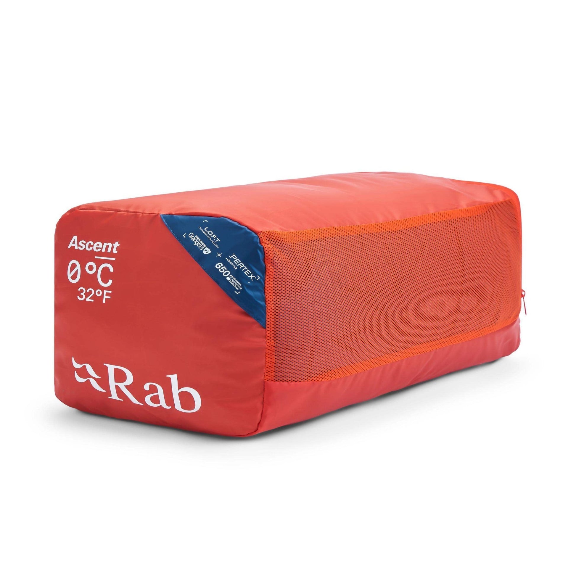 Rab Ascent 0°C Sleeping Bag | Saco de Pluma Trekking 3 Estaciones - Sleeping Bags