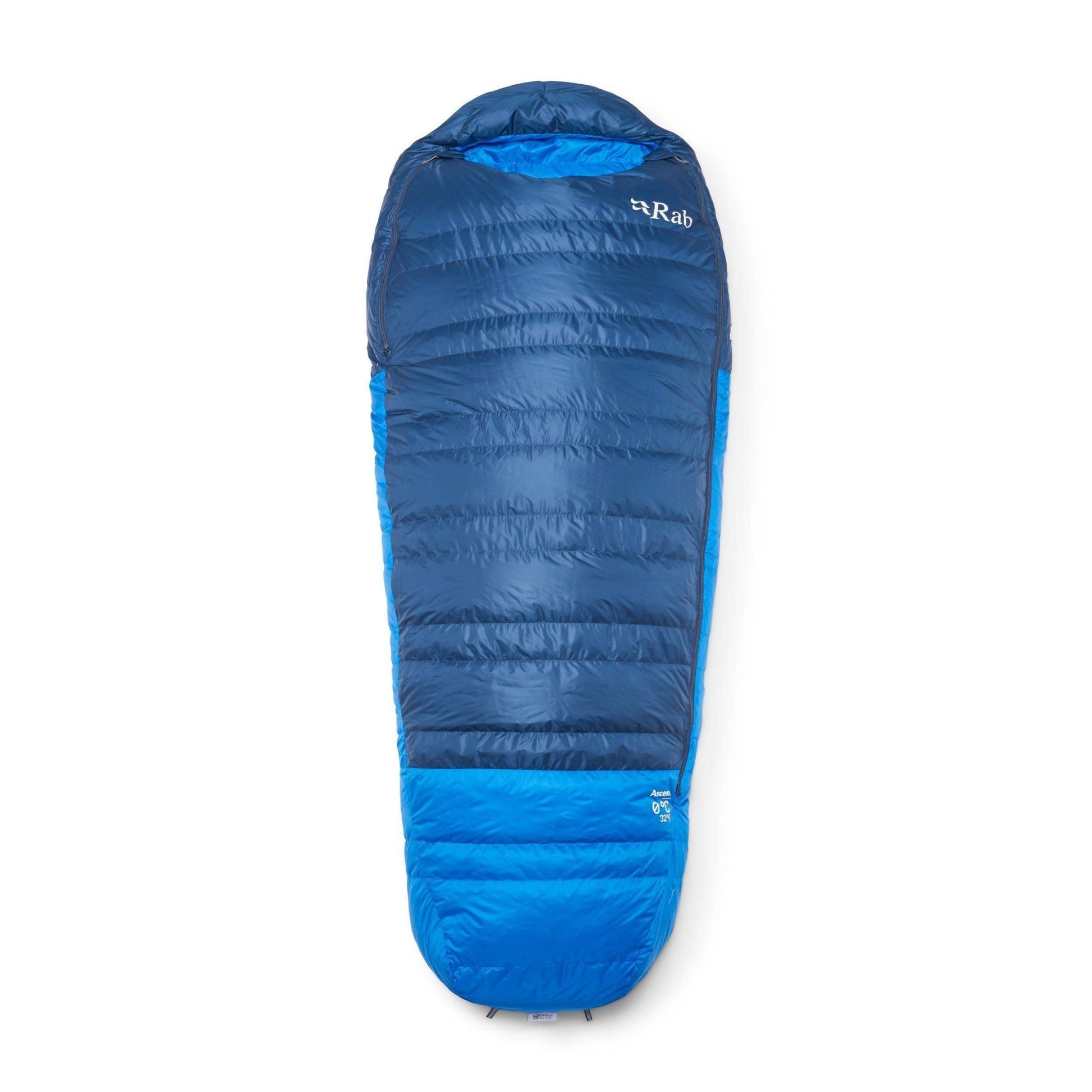 Rab Ascent 0°C Sleeping Bag | Saco de Pluma Trekking 3 Estaciones - Sleeping Bags
