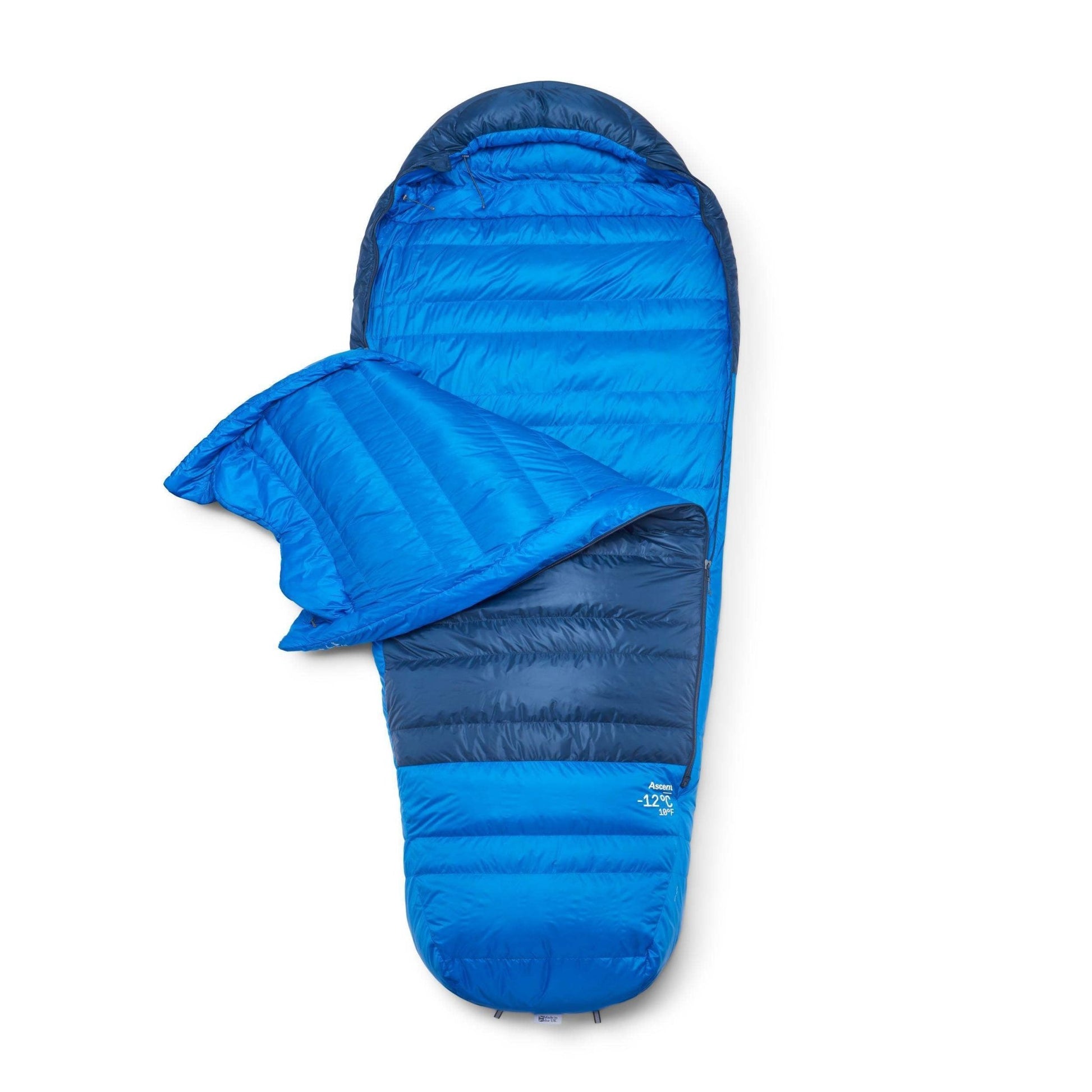 Rab Ascent - 12°C Sleeping Bag | Saco de Pluma Trekking 3 Estaciones - Sleeping Bags