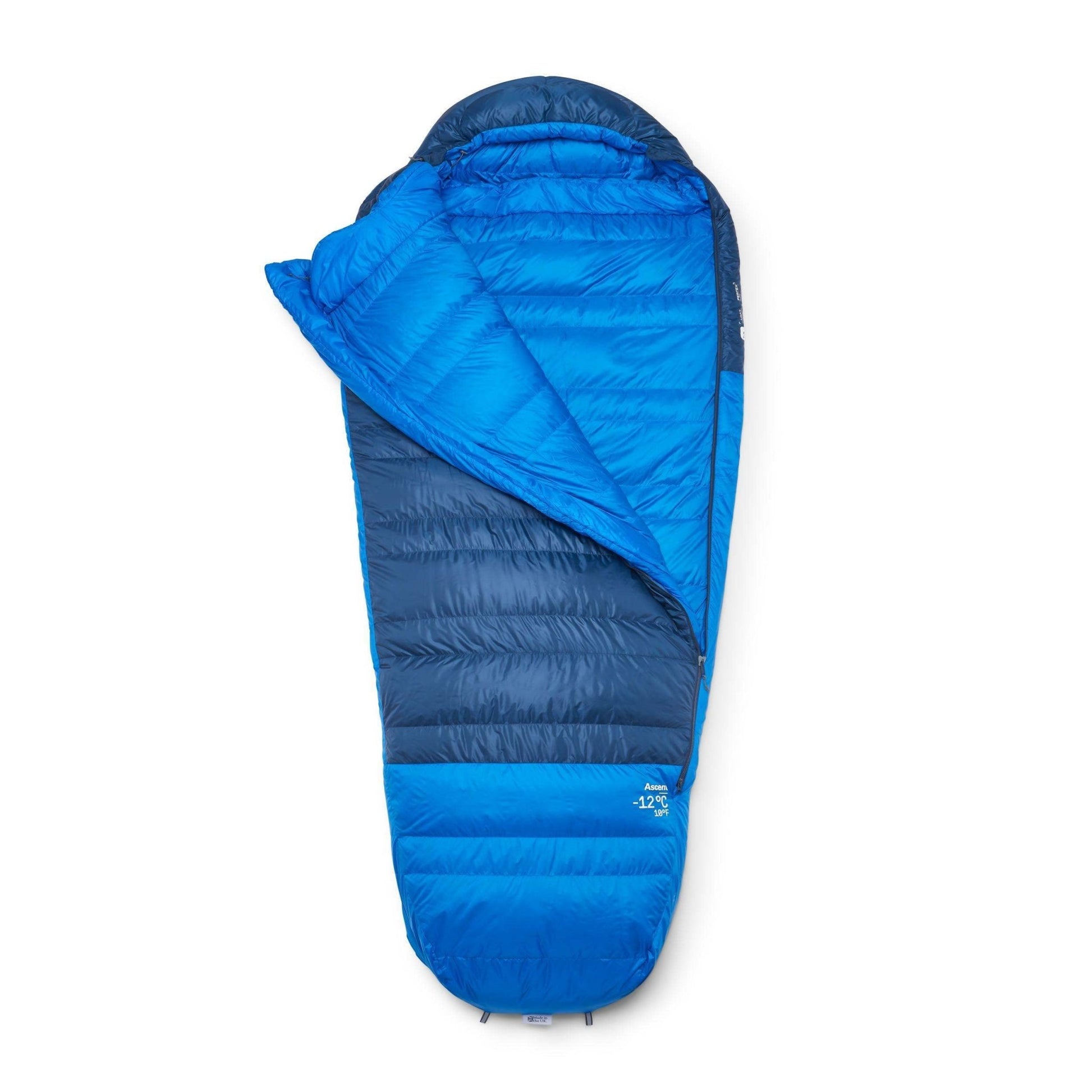 Rab Ascent - 12°C Sleeping Bag | Saco de Pluma Trekking 3 Estaciones - Sleeping Bags