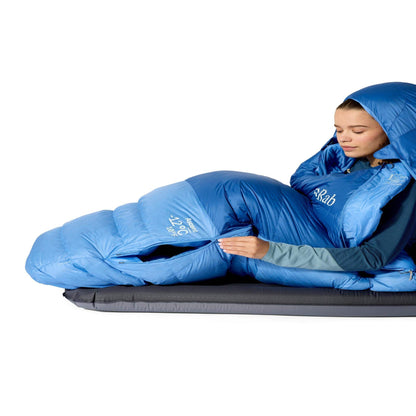 Rab Ascent - 12°C Womens Sleeping Bag | Saco de Pluma Trekking 3 Estaciones - Sleeping Bags