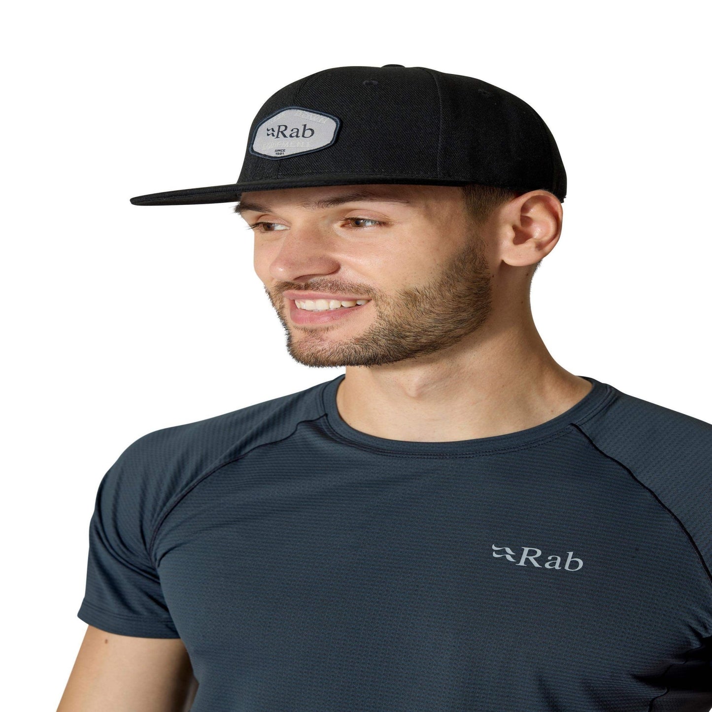 Rab Axion Badge Cap – Gorra Flat Peak de Algodón para Uso Diario - 