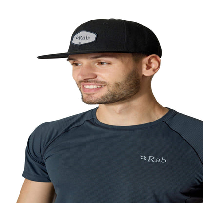 Rab Axion Badge Cap – Gorra Flat Peak de Algodón para Uso Diario - 