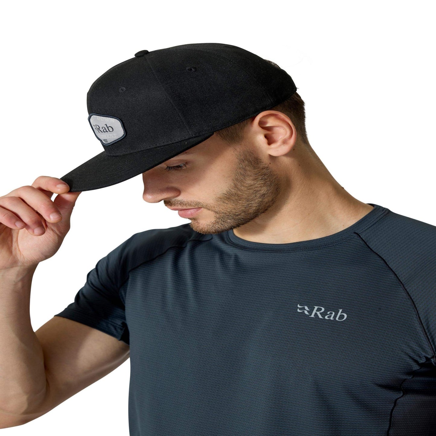 Rab Axion Badge Cap – Gorra Flat Peak de Algodón para Uso Diario - 