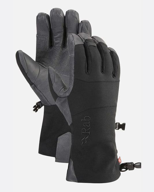 Rab Baltoro Gloves - Guantes de Cuero Reforzado para Alpinismo - Guantes