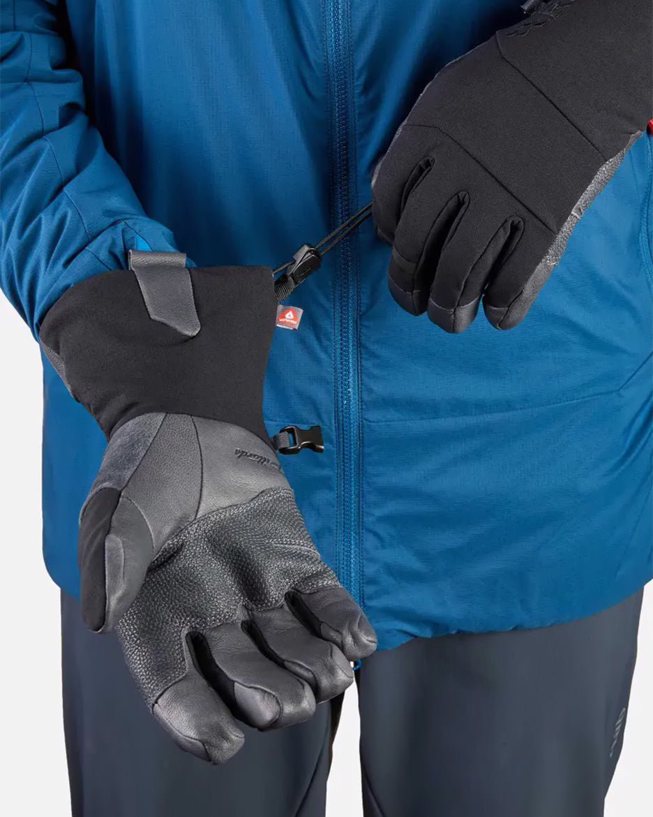 Rab Baltoro Gloves W'S - Guantes de Cuero Reforzado para Alpinismo - Guantes