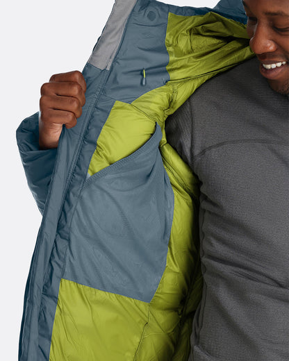 Rab Batura Jacket - Plumón de 800 FP y Pertex Shield 100% Impermeable Ultraligero - Chaquetas