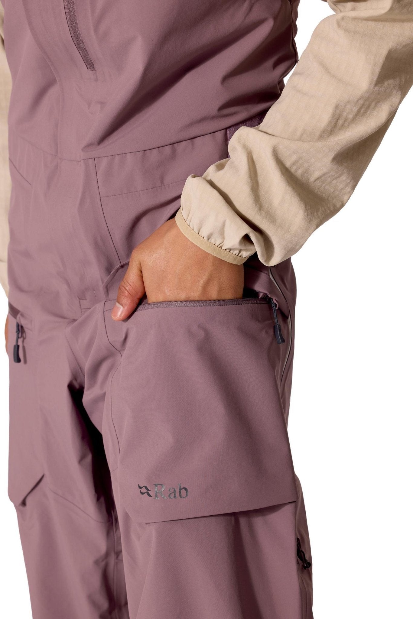 Rab Bigline Bib AW26 – Peto Freeride Pertex Shield 3L - Pantalones impermeables