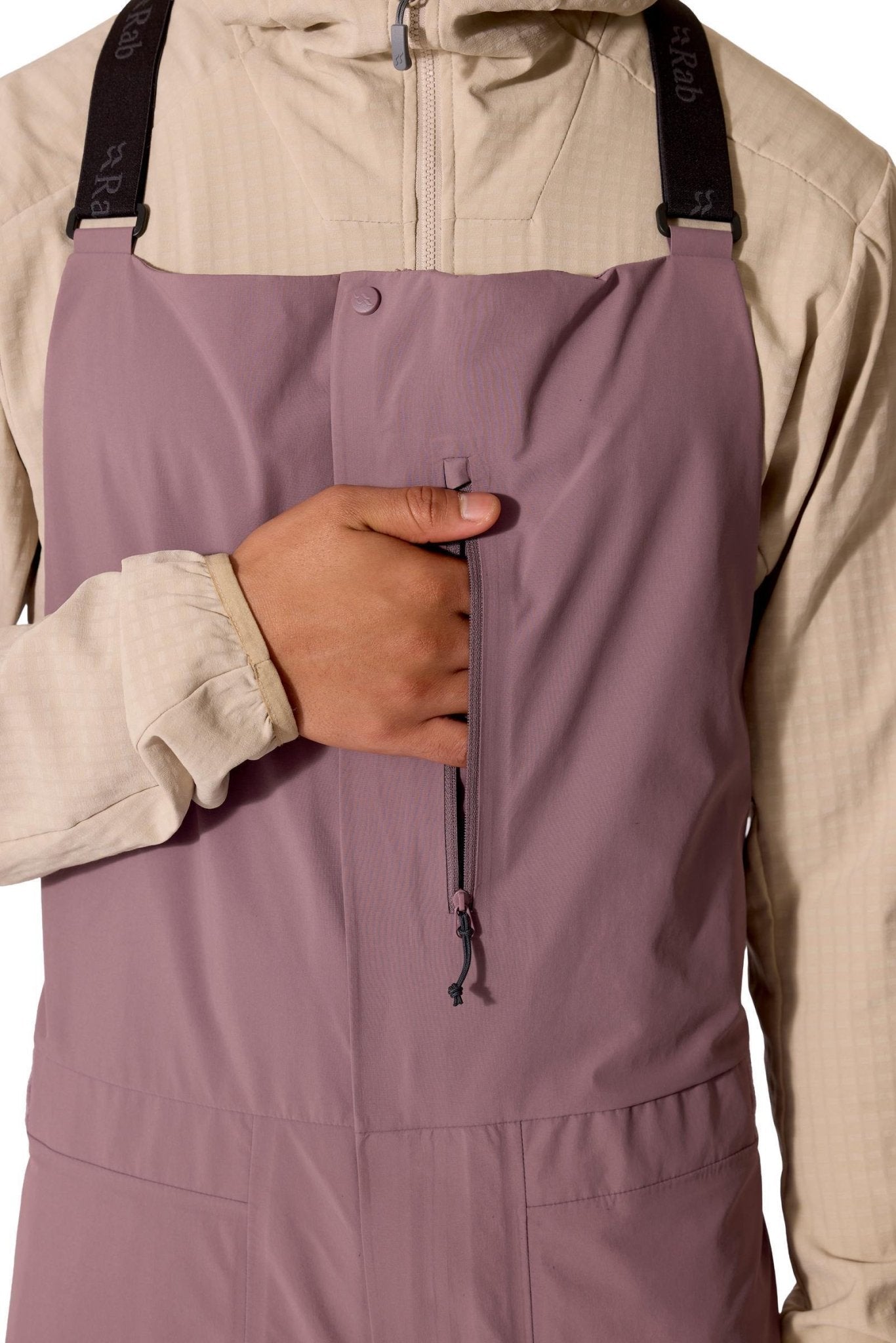 Rab Bigline Bib AW26 – Peto Freeride Pertex Shield 3L - Pantalones impermeables