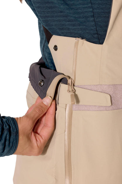 Rab Bigline Bib Mujer AW26 – Peto Freeride Pertex Shield 3L - Pantalones impermeables