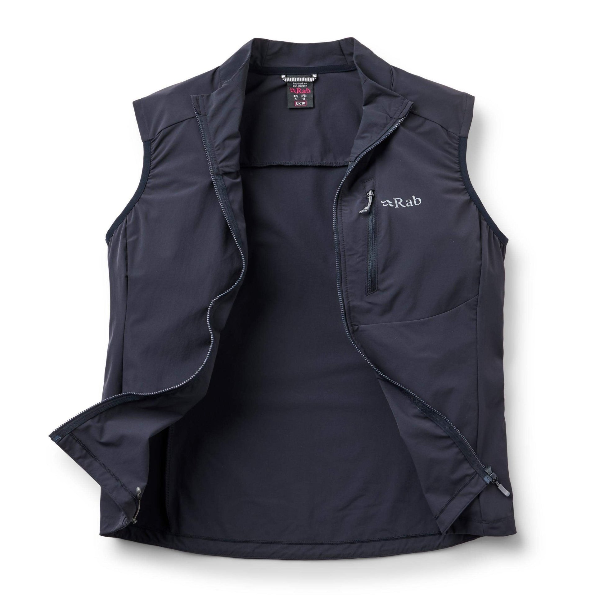 Rab Borealis Vest Wmns – Chaleco Softshell Ligero para Mujer - 