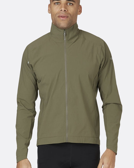 Rab Cinder Borealis Jacket - Chaqueta para Ciclismo Transpirable y Resistente al Viento - 40% - Chaquetas