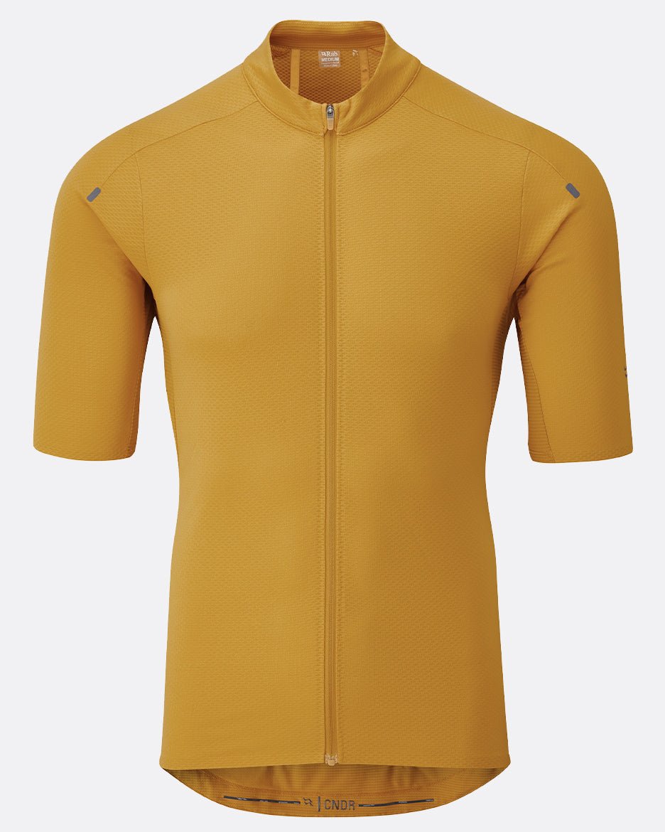 Rab Cinder Jersey - Camiseta para Ciclismo de Cremallera Completa - 40% - Camisetas Manga Corta