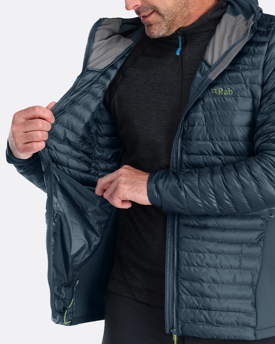 Rab Cirrus Flex 2.0 Hoody - Primaloft Silver Luxe y Thermic Elástico - Sudaderas